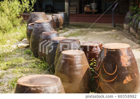 Traditional Korean style architecture, Hanok Village landscape 184 Traditional Korean style architecture, Hanok Village landscape 184 60358982