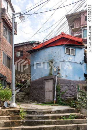Old streets and alleyways view in seoul, south korea. 022 Old streets and alleyways view in seoul, south korea. 022 60358983