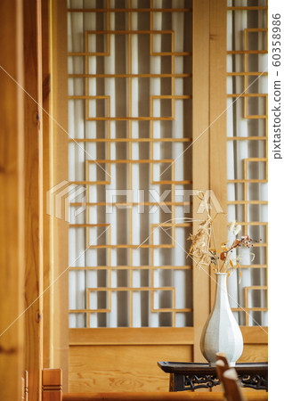 Traditional Korean style architecture, Hanok Village landscape 303 Traditional Korean style architecture, Hanok Village landscape 303 60358986