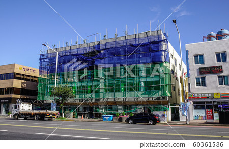 Main street of Jeju Island, South Korea Main street of Jeju Island, South Korea 60361586