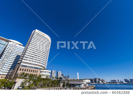 Takeshiba Pier and Tokyo Bay scenery Takeshiba Pier and Tokyo Bay scenery 60362886