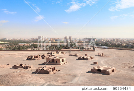 Zoroastrian ceremonial complex near to Towers of Zoroastrian ceremonial complex near to Towers of 60364484