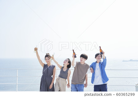 Men and women companions liquor 60365299