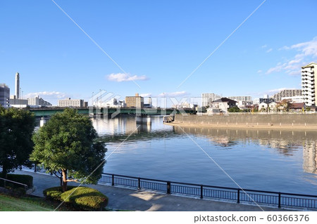 [Tokyo] Near the Sumida River Shinkamiya Bridge 60366376