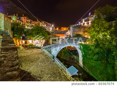 Old Bridge in Mostar - Bosnia and Herzegovina Old Bridge in Mostar - Bosnia and Herzegovina 60367074