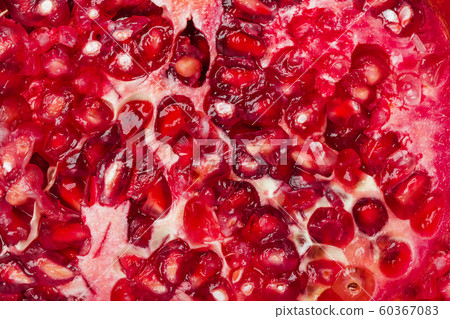 Ripe pomegranate fruit background Ripe pomegranate fruit background 60367083