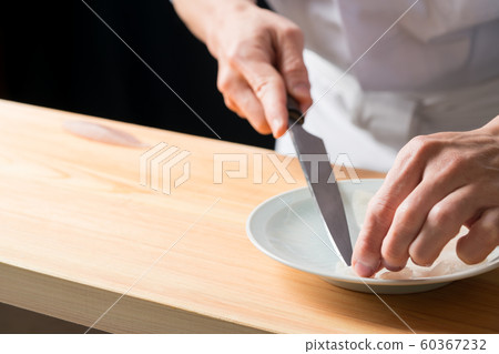 In front of the board to draw the thin skin 60367232