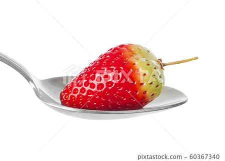 Spoon with strawberry Spoon with strawberry 60367340