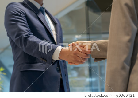 搖動 握手 商務人士 60369421