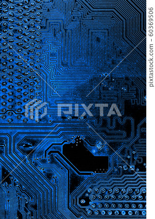Abstract,close up of Mainboard Electronic computer background. (logic board,cpu motherboard,Main board,system board,mobo) 60369506