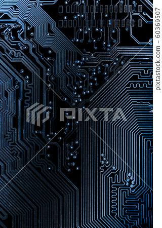 Abstract,close up of Mainboard Electronic computer background. (logic board,cpu motherboard,Main board,system board,mobo) 60369507