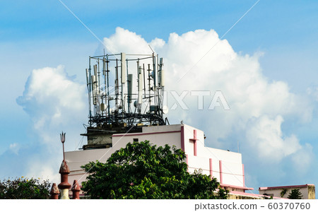 Heavy High Voltage Electric Power Transmission Cell Tower radio Antenna Heavy High Voltage Electric Power Transmission Cell Tower radio Antenna 60370760