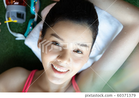 Female sports swimming Female sports swimming 60371379