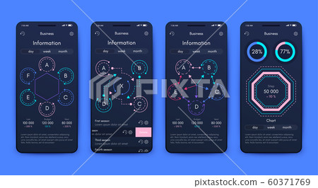 Modern infographic vector elements for business 60371769