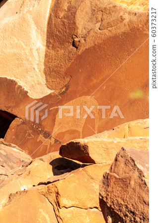 Rock art of the San People 60373217