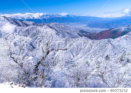  《Yamanashi Prefecture》Frosted Ice Forest, Santoge 60373232