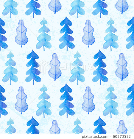 Watercolor winter seamless pattern 60373552