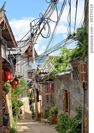 Chinese old alley Chinese old alley 60374319