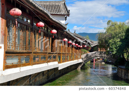 水路和石橋 水路和石橋 60374848