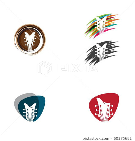 Guitar vector icon illustration 60375691