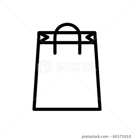 paper pack icon vector. Isolated contour symbol illustration paper pack icon vector. Isolated contour symbol illustration 60375818