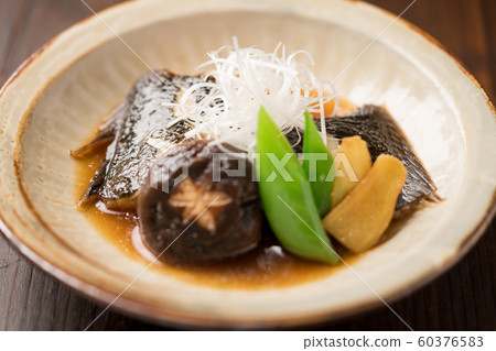 Stewed flounder Stewed flounder 60376583