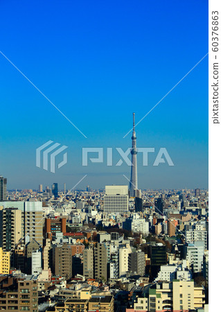東京東京Skytree及其周圍的風景 東京東京Skytree及其周圍的風景 60376863
