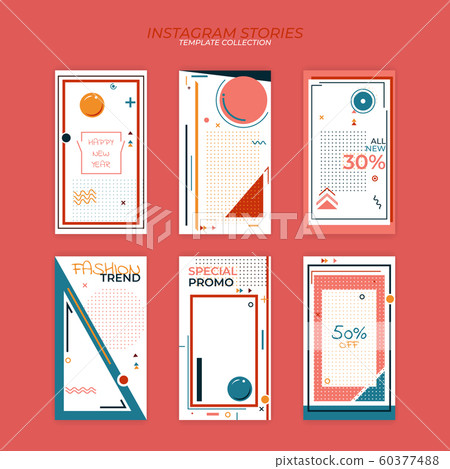 Graphic design online template for social media 60377488