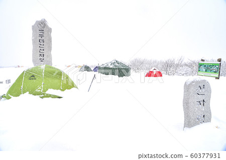 韓國冬季風景與雪 韓國冬季風景與雪 60377931
