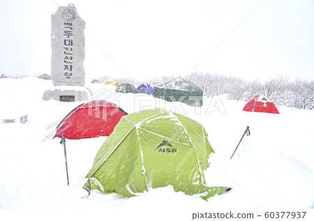 韓國冬季風景與雪 韓國冬季風景與雪 60377937