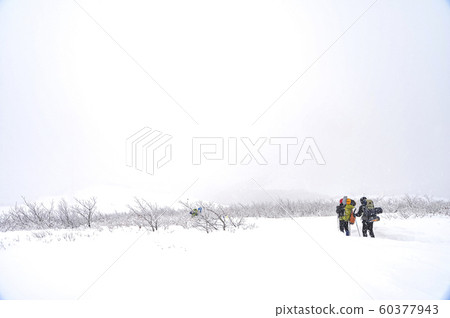 韓國冬季風景與雪 韓國冬季風景與雪 60377943