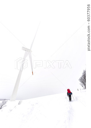 Korean winter landscape with snow Korean winter landscape with snow 60377956