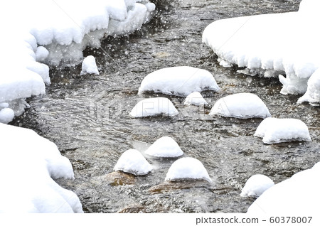 韓國冬季風景與雪 韓國冬季風景與雪 60378007