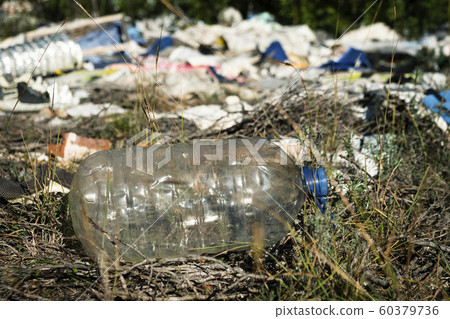 garbage in an open dump garbage in an open dump 60379736