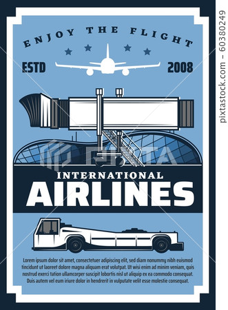 Boarding pass, plane gangway and wheel, airlines 60380249