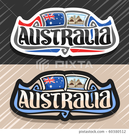 Vector logo for Australia Vector logo for Australia 60380512