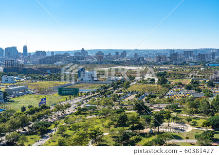 台中天際線台灣台中中央公園 60381427