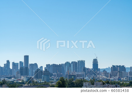 Taichung Skyline Taiwan Taichung Central Park Taichung Skyline Taiwan Taichung Central Park 60381438