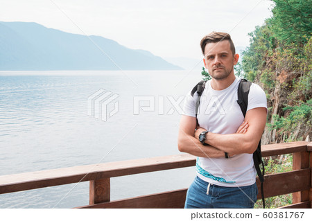 Teletskoye lake in Altai mountains 60381767