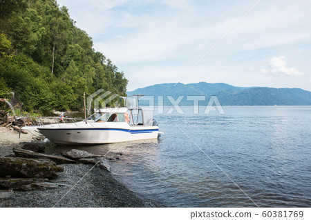 Teletskoye lake in Altai mountains Teletskoye lake in Altai mountains 60381769