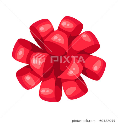 Red shiny bow. 60382055