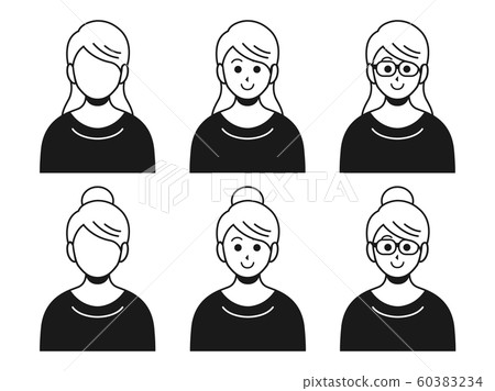 女人穿便服的插圖 女人穿便服的插圖 60383234