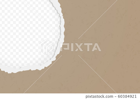 A hole in the cardboard. Background of ripped A hole in the cardboard. Background of ripped 60384921