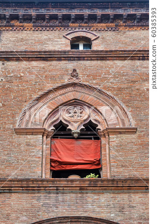 Ancient architecture in Bologna, Italy. 60385393