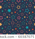 Colorful Seamless pattern with illustration of 60387075