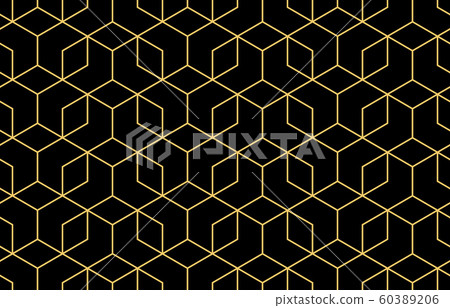 The geometric pattern with lines. Seamless vector 60389206