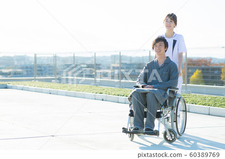 Patient and nurse Patient and nurse 60389769