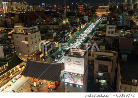 Asakusa night view 60389778