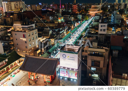 Asakusa night view 60389779