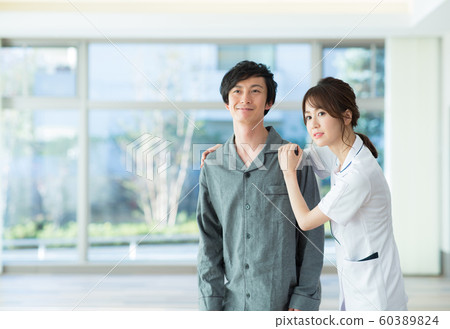 病人和護士 60389824